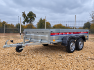 Двуосно самосвално ремарке REPO QRDS 260x135x40см 750кг